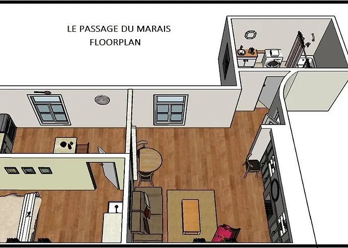 Le Passage Du Marais * Parigi