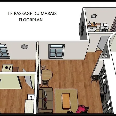 Le Passage Du Marais * Париж