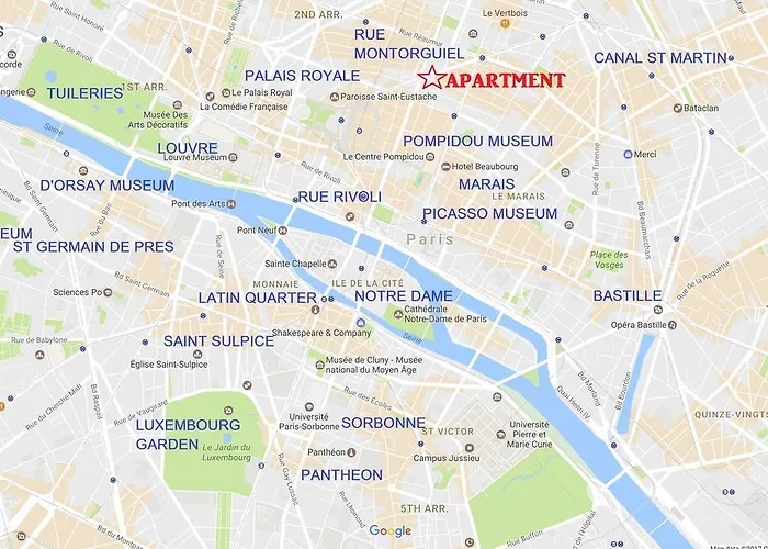 Lejlighed Le Passage Du Marais *